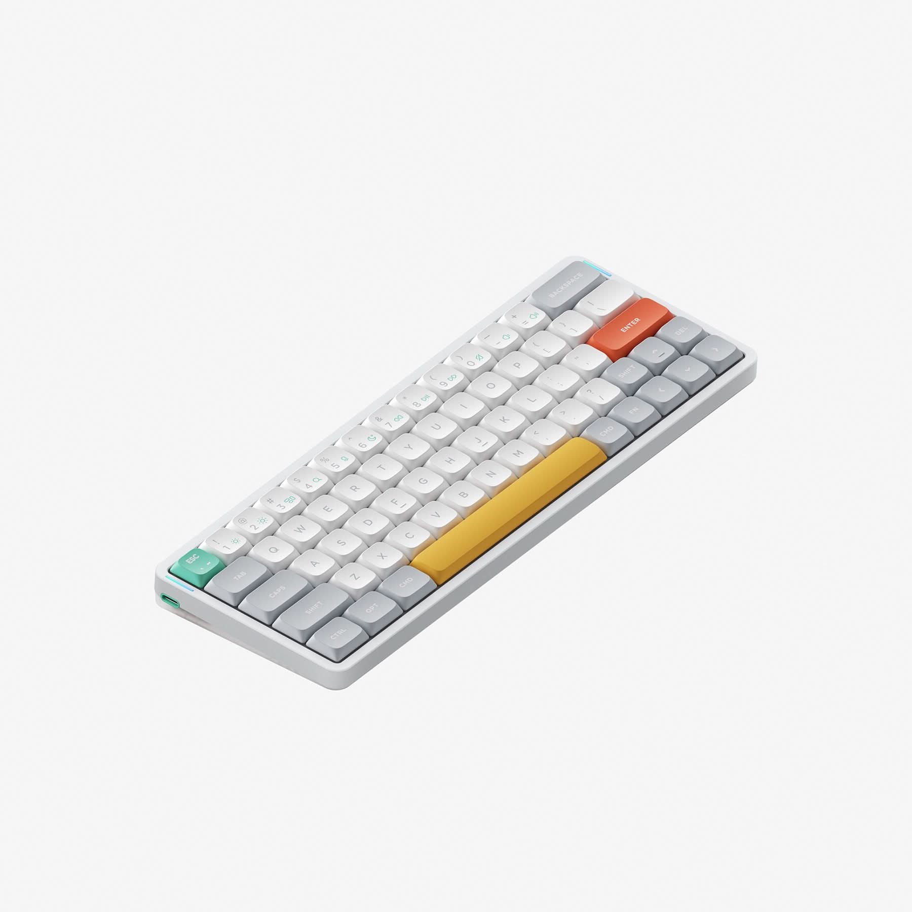 NuPhy Air60 V2辛口レビュー！口コミ100件で判明した『尊師スタイル』の完成形と知られざる罠 - 温かみのあるオフホワイトとベージュを採用した「COAST Dawn」カラーモデル