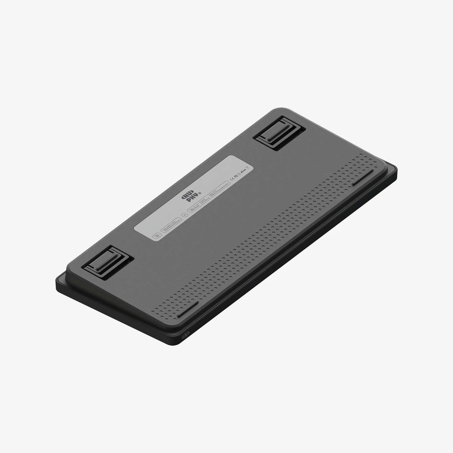 NuPhy Node75レビュー：口コミ100件で判明した「最高の打鍵感」と無視できない欠点 - タッチバーやドットマトリクスインジケーターなど細部のクローズアップ